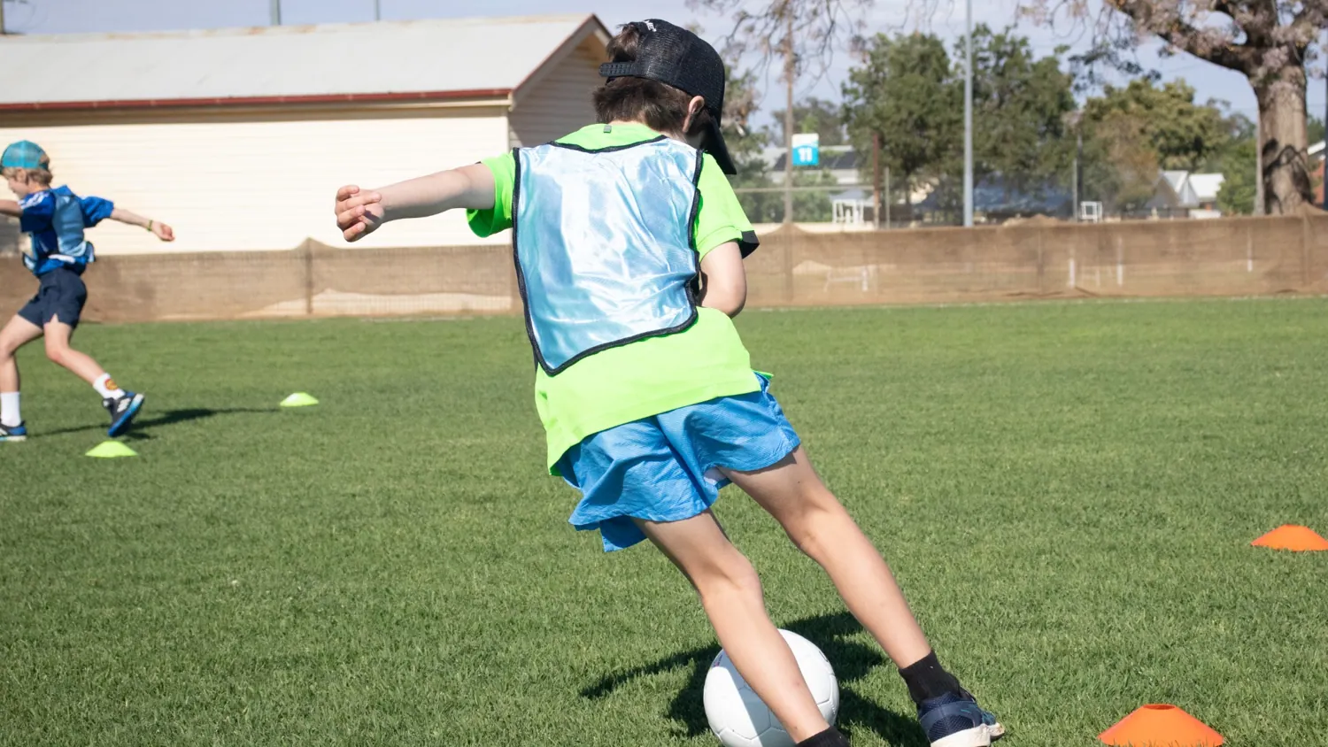 Children enjoying sports activities